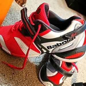 WHAT AN AMAZING PRICE!!! Babolat tennis shoes size 12 slightly used